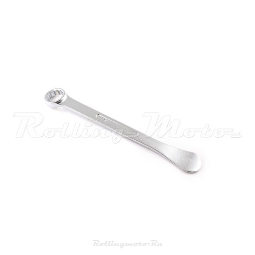 Лопатка монтажная алюминиевая с накидным ключом M24  SM-PARTS pitbikemarket.ru