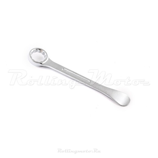 Лопатка монтажная алюминиевая с накидным ключом M32  SM-PARTS pitbikemarket.ru