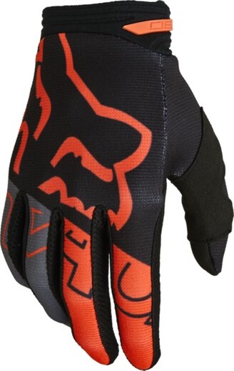 Мотоперчатки Fox 180 Skew Glove (Black/Orange, L, 2022 (28156-016-L)) pitbikemarket.ru