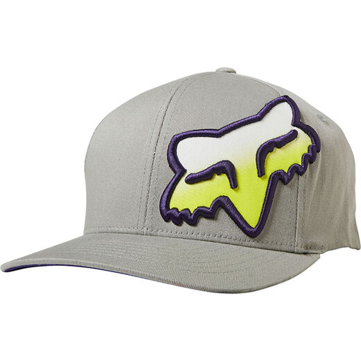 Бейсболка Fox Honr Flexfit Hat Grey S/M pitbikemarket.ru