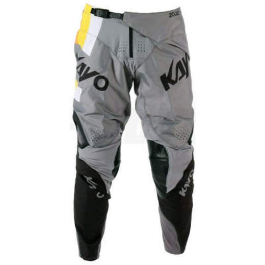 Брюки для мотокросса ATAKI Rampage серые/желтые S pitbikemarket.ru
