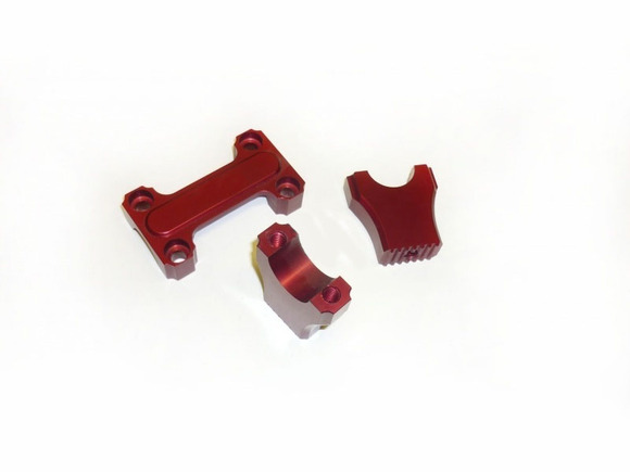 Крепление руля нижняя часть Elite S. BOTTOM HANDLE BAR CLAMPS pitbikemarket.ru