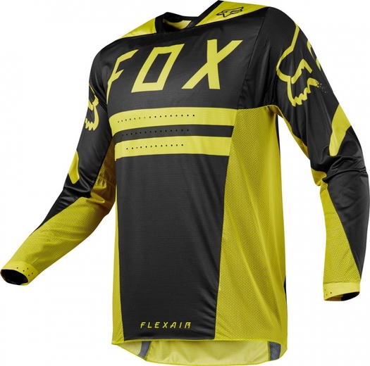Мотоджерси Fox Flexair Preest Jersey Dark желтое M (19414-547-M) pitbikemarket.ru