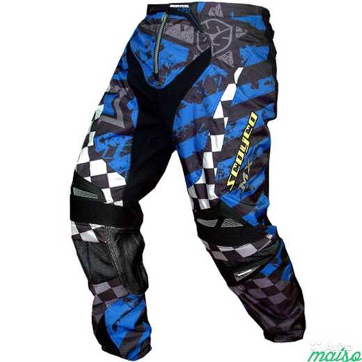 Штаны кросс P022 син. M Scoyco pitbikemarket.ru