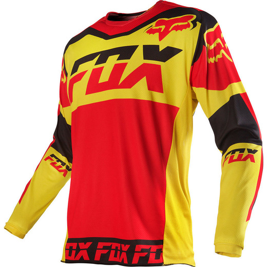 Мотоджерси Fox 180 Mako Jersey желтое L pitbikemarket.ru