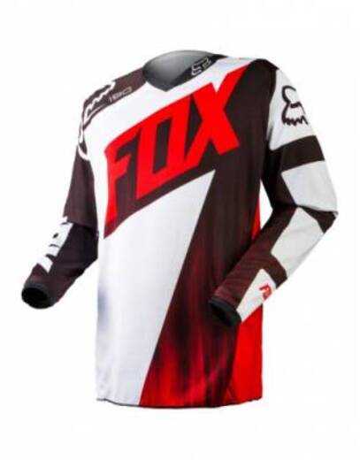 Мотоджерси Fox 180 Vandal Jersey красное M pitbikemarket.ru