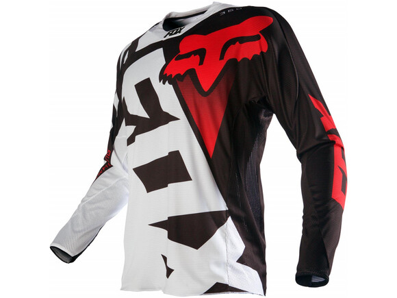 Мотоджерси Fox 360 Shiv Jersey черное / белое L (14665-018-L) pitbikemarket.ru