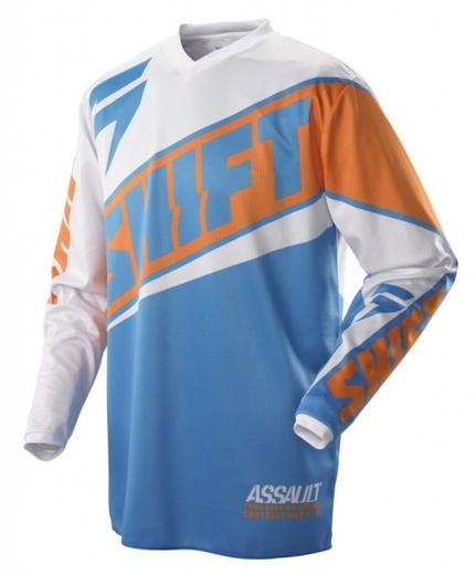 Мотоджерси Shift Assault Race Jersey Orange/Blue M pitbikemarket.ru