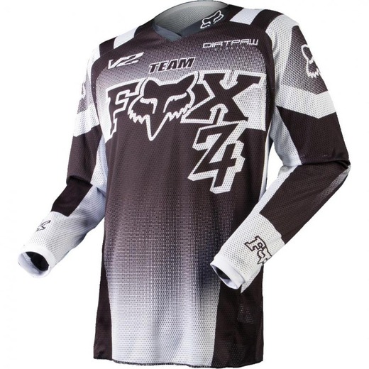 Мотоджерси подростковая Fox 180 Imperial Youth Jersey черное / белое M (11448-018-M) pitbikemarket.ru