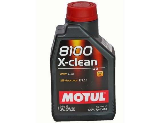 Масло MOTUL 8100 X-clean 5W30 1л pitbikemarket.ru