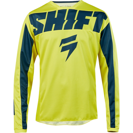 Мотоджерси подростковая Shift White York Youth Jersey желтое / синее L (21710-079-L) pitbikemarket.ru