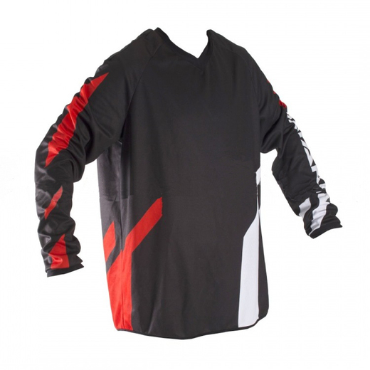 Футболка для мотокросса ATAKI Strike красная/черная L pitbikemarket.ru