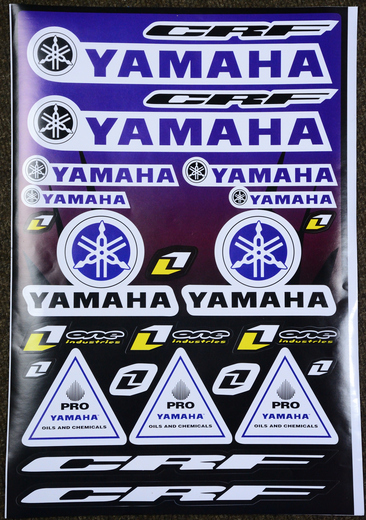 Наклейки набор D6024 Yamaha pitbikemarket.ru