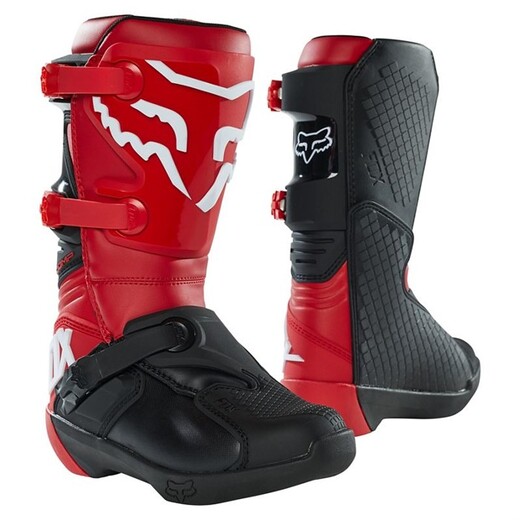 Мотоботы подростковые Fox Comp Youth Boot (Flame Red, 6, 2021 (27689-122-6)) pitbikemarket.ru