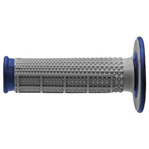 Грипсы SM-PARTS MX двухкомпонентные синие/серые pitbikemarket.ru