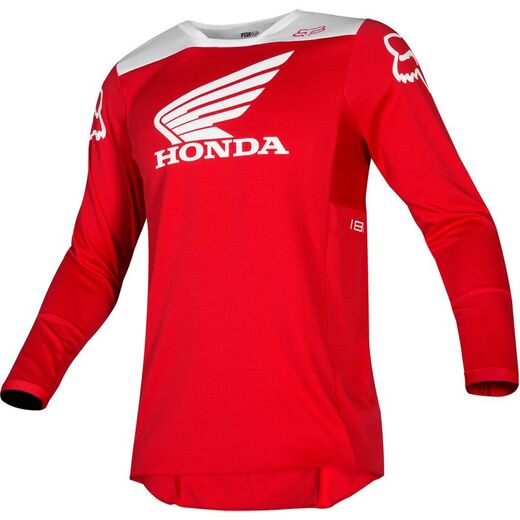 Футболка для мотокросса FOX 180 Honda красная L pitbikemarket.ru