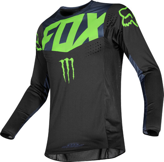Футболка для мотокросса FOX 360 PC чёрная  M pitbikemarket.ru