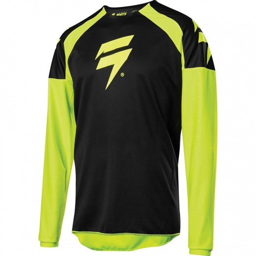 Мотоджерси Shift Whit3 Label Race 1 Jersey Flow желтое M (24128-130-M) pitbikemarket.ru