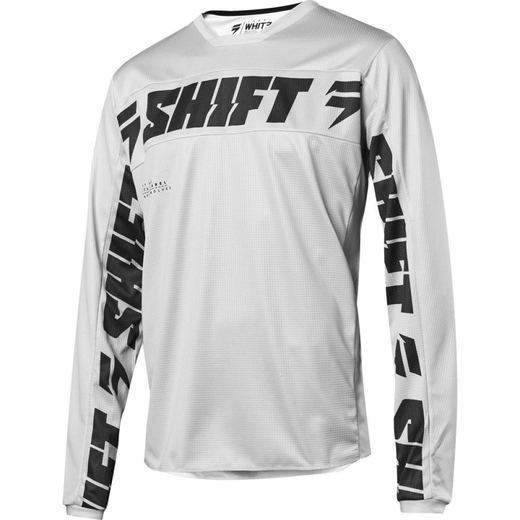 Мотоджерси Shift Whit3 Label Salar LE Jersey серое L (24240-286-L) pitbikemarket.ru