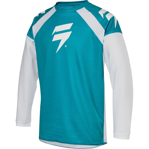 Мотоджерси подростковая Shift Whit3 Race 1 Youth Jersey зеленое S (23469-004-S) pitbikemarket.ru