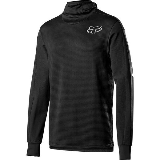 Мотоджерси Fox Defend Thermo Hooded Jersey черное XL (23988-001-XL) pitbikemarket.ru