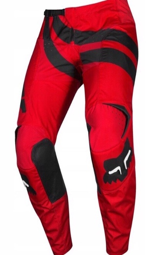 Брюки для мотокросса FOX 180 Cota красные/чёрные 32 pitbikemarket.ru