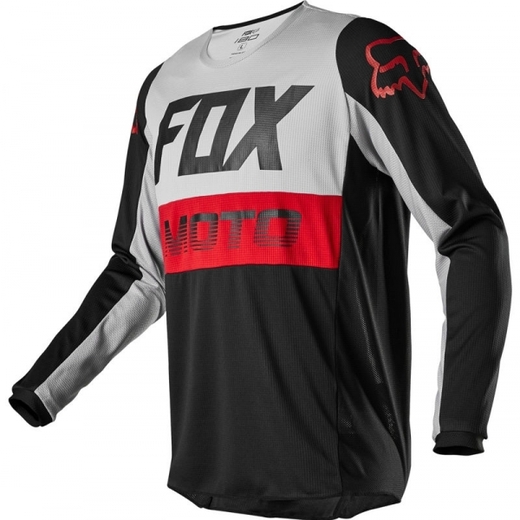Мотоджерси Fox 180 Fyce Jersey серое M (23922-006-M) pitbikemarket.ru