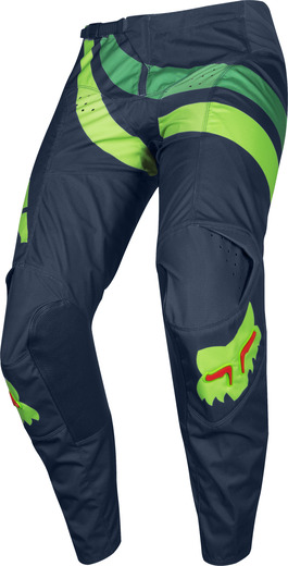 Брюки для мотокросса FOX 180 Cota синие/зеленые 36 pitbikemarket.ru