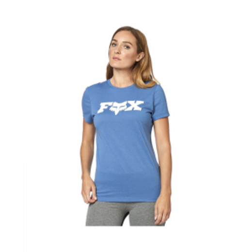Футболка женская Fox All Time SS Tee Blue S (23563-002-S) pitbikemarket.ru