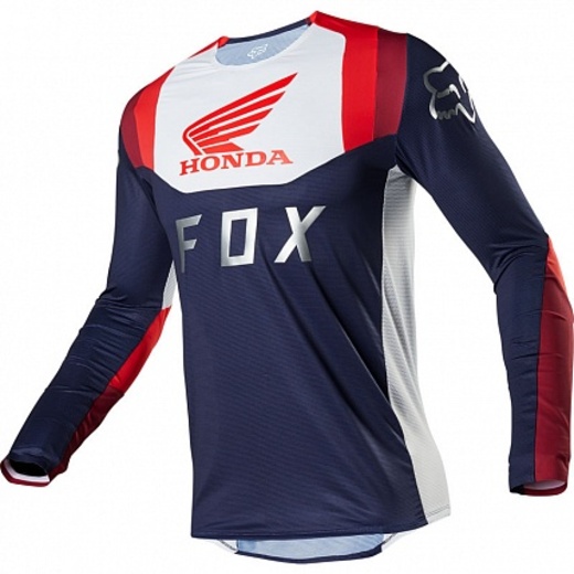 Мотоджерси Fox Flexair Honda Jersey синее / красное XXL (23912-248-2X) pitbikemarket.ru