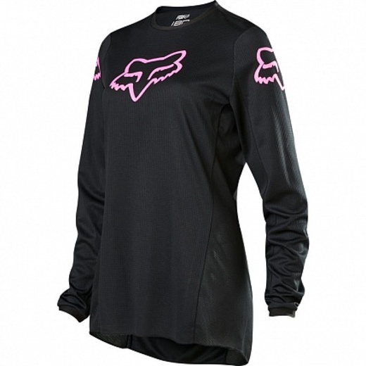 Мотоджерси женская Fox 180 Prix Womens Jersey черное / розовое S (23961-285-S) pitbikemarket.ru
