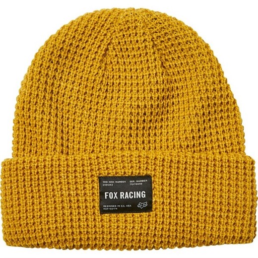 Шапка Fox Reformed Beanie Mustard, OS, 2020 (24464-440-OS) pitbikemarket.ru