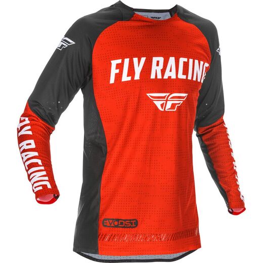 Джерси FLY RACING EVOLUTION DST красная/черная/белая 2021 S pitbikemarket.ru