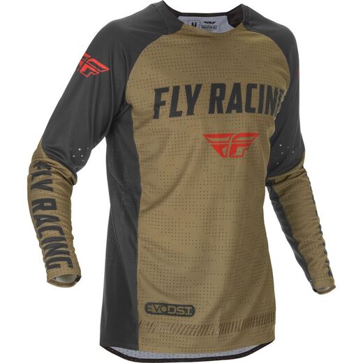 Джерси FLY RACING EVOLUTION DST хаки/черная/красная 2021 L pitbikemarket.ru