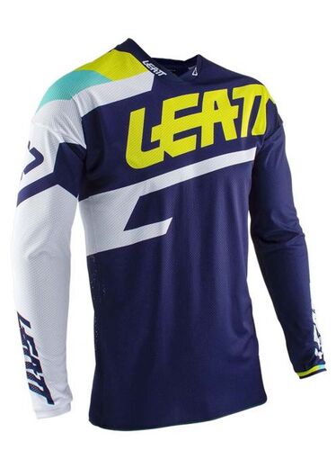 Мотоджерси Leatt GPX 4.5 Lite Jersey синее M (5020001231) pitbikemarket.ru
