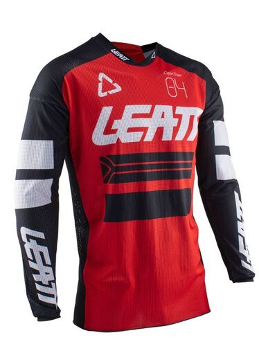 Мотоджерси Leatt GPX 4.5 X-Flow Jersey красное M (5020001311) pitbikemarket.ru