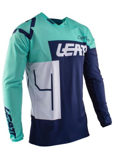 Мотоджерси детская Leatt GPX 3.5 Mini Jersey голубое XS (110-120cm) (5020001891) pitbikemarket.ru