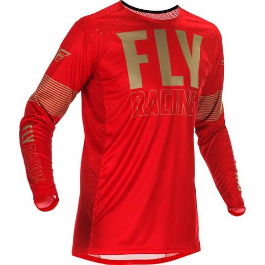Джерси FLY RACING LITE красная/хаки 2021 M pitbikemarket.ru