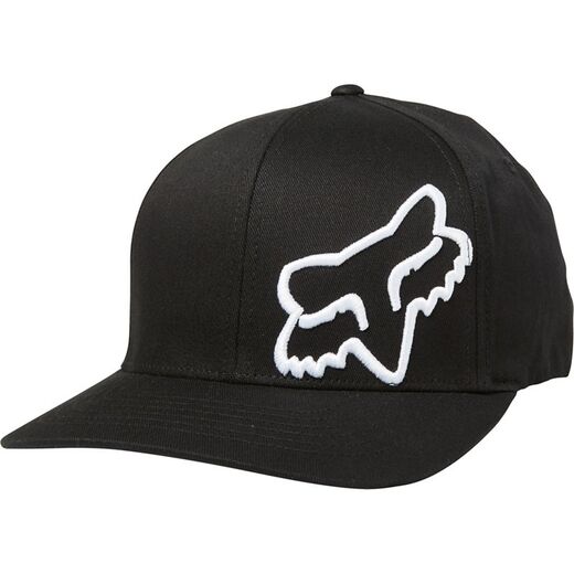 Бейсболка Fox Flex 45 Flexfit Hat черная / белая, L/XL, 2021 (58379-018-L/XL) pitbikemarket.ru