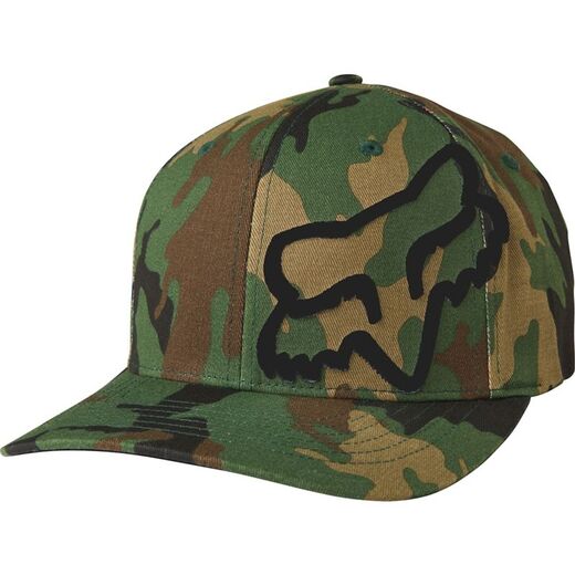 Бейсболка Fox Flex 45 Flexfit Hat камуфляж, XS/S, 2021 (58379-027-XS/S) pitbikemarket.ru