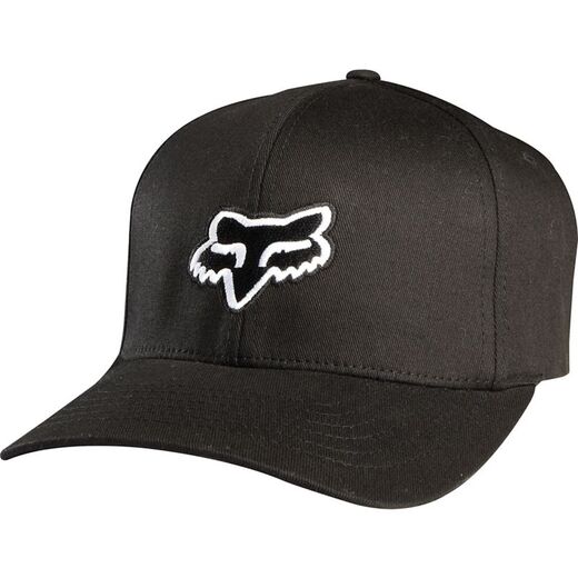 Бейсболка Fox Legacy Flexfit Hat черная, XS/S, 2021 (58225-001-XS/S) pitbikemarket.ru