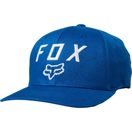 Бейсболка Fox Legacy Moth 110 Snapback синяя, OS, 2021 (20762-159-OS) pitbikemarket.ru