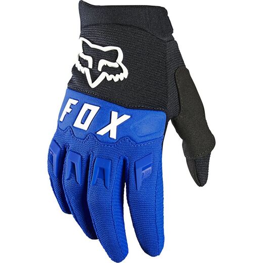 Мотоперчатки подростковые Fox Dirtpaw Youth Glove Blue, YS, 2021 (25868-002-YS) pitbikemarket.ru
