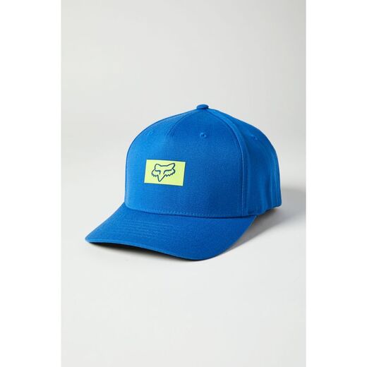 Бейсболка Fox Standard Flexfit Hat синяя, S/M, 2021 (27093-159-S/M) pitbikemarket.ru