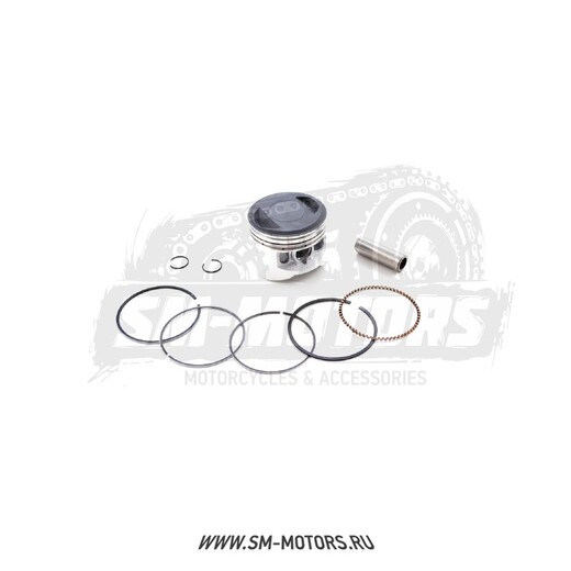 Поршень двиг. YX140 см3 d-56 p-13 в сборе  SM-PARTS pitbikemarket.ru