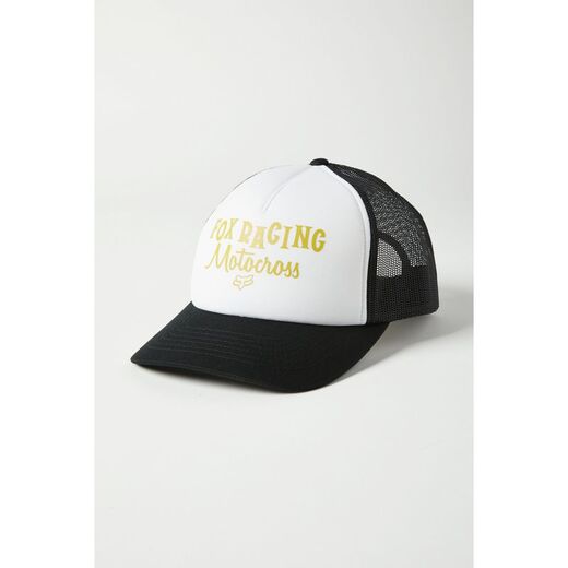 Бейсболка женская Fox Moto Inn Trucker золотая, OS, 2021 (27077-392-OS) pitbikemarket.ru
