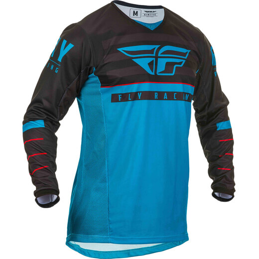 Футболка для мотокросса FLY RACING KINETIC K120 синяя/черная/красная (2020) L pitbikemarket.ru