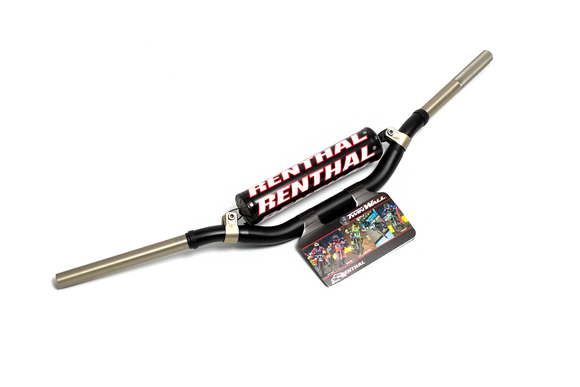 Руль Renthal TwinWall Villopoto-Stewart-Hon Crf 2019+ Black pitbikemarket.ru