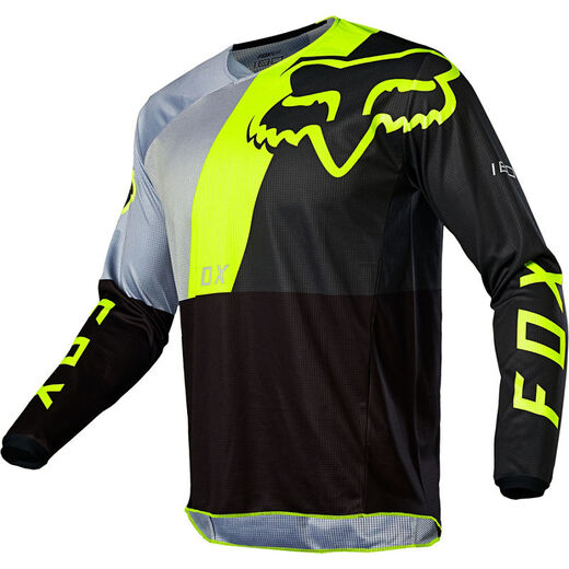Мотоджерси подростковая Fox 180 Lovl SE Youth Jersey черное / желтое S (26529-019-YS) pitbikemarket.ru