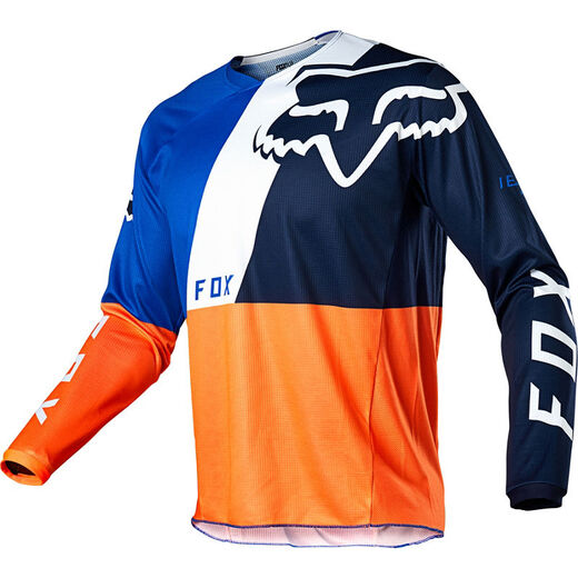Мотоджерси подростковая Fox 180 Lovl SE Youth Jersey оранжевое / синее L (26529-592-YL) pitbikemarket.ru